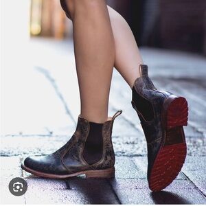 BED|STU Nandi Chelsea Rustic Brown Ankle Boots 8.5